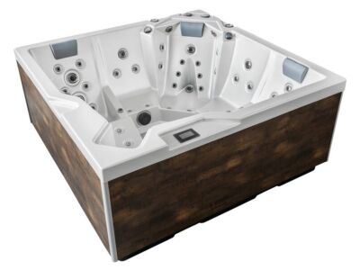 Басейн з гідромасажем OKA 4 ONYX Ecuador/Sterling Silver