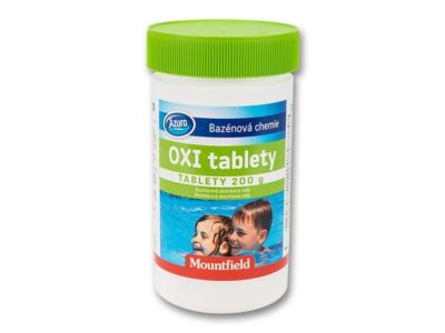 Таблетки активного кисню Azuro OXI Mini 0,9 кг для безхлорної дезінфекції басейну.