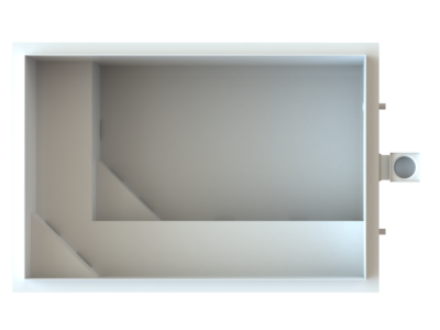 Мінібасейн SMART Reg L 2×3×1,2 м з L-подібною лавкою для гідромасажу та комфортного входу